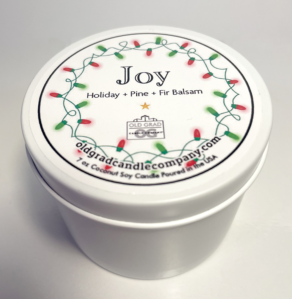 Joy 7 oz Tin Old Grad Candle Company™