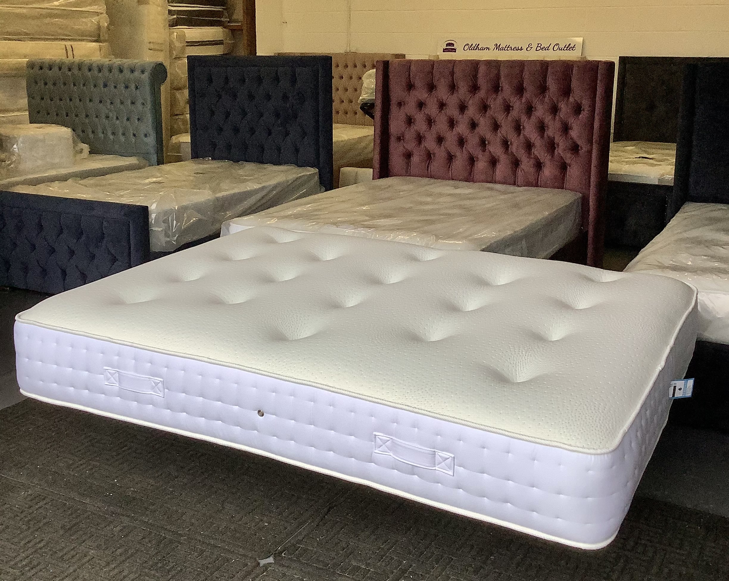 Advanced 2000 Pocket Sprung Memory Mattress Oldham Mattress and Bed