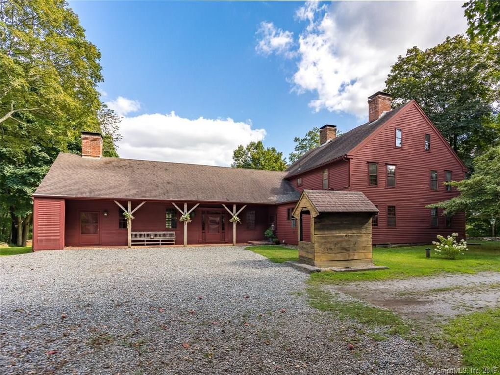 c.1775 Farmhouse For Sale on 11.28 Acres With Outbuildings, Pond in