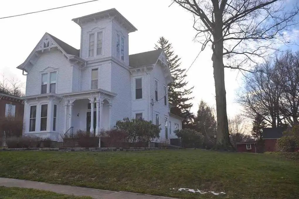 Sold! Circa 1865 Movein Ready Victorian Home W/Tower And Garages on 1.