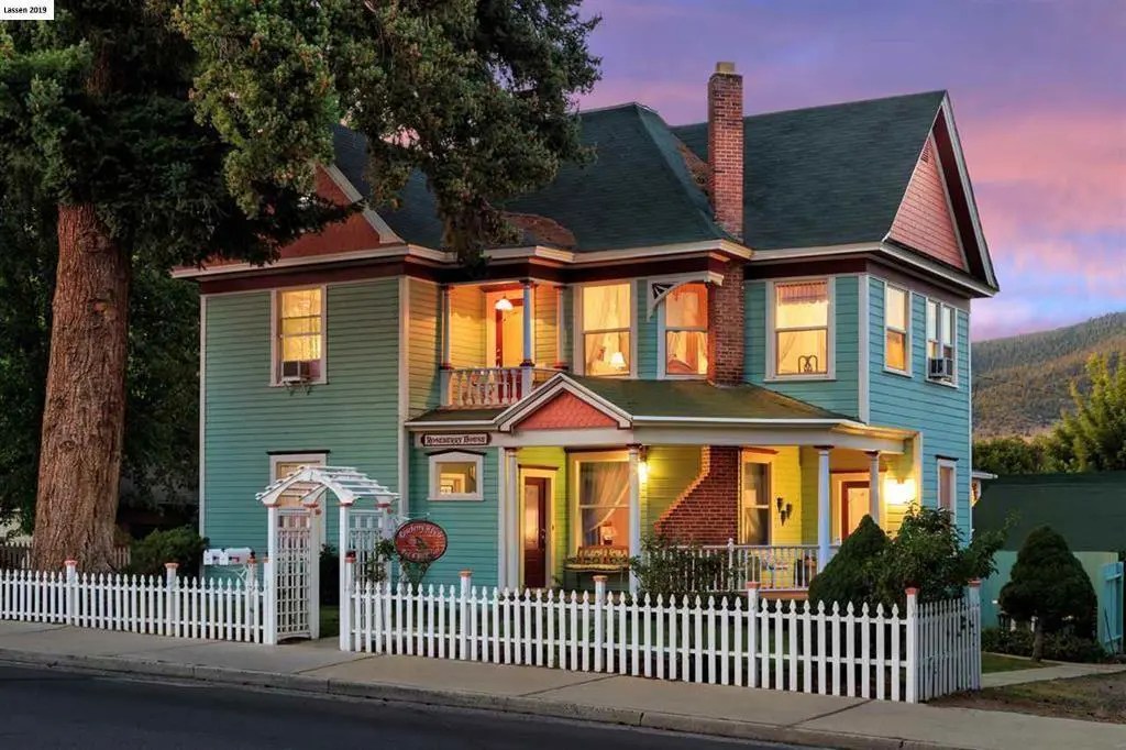 c.1902 Victorian Home For Sale And Garage Susanville