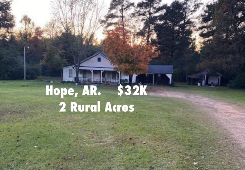 One Acre Wednesday c.1945 Farm House For Sale on 1.74 Rural Acres in