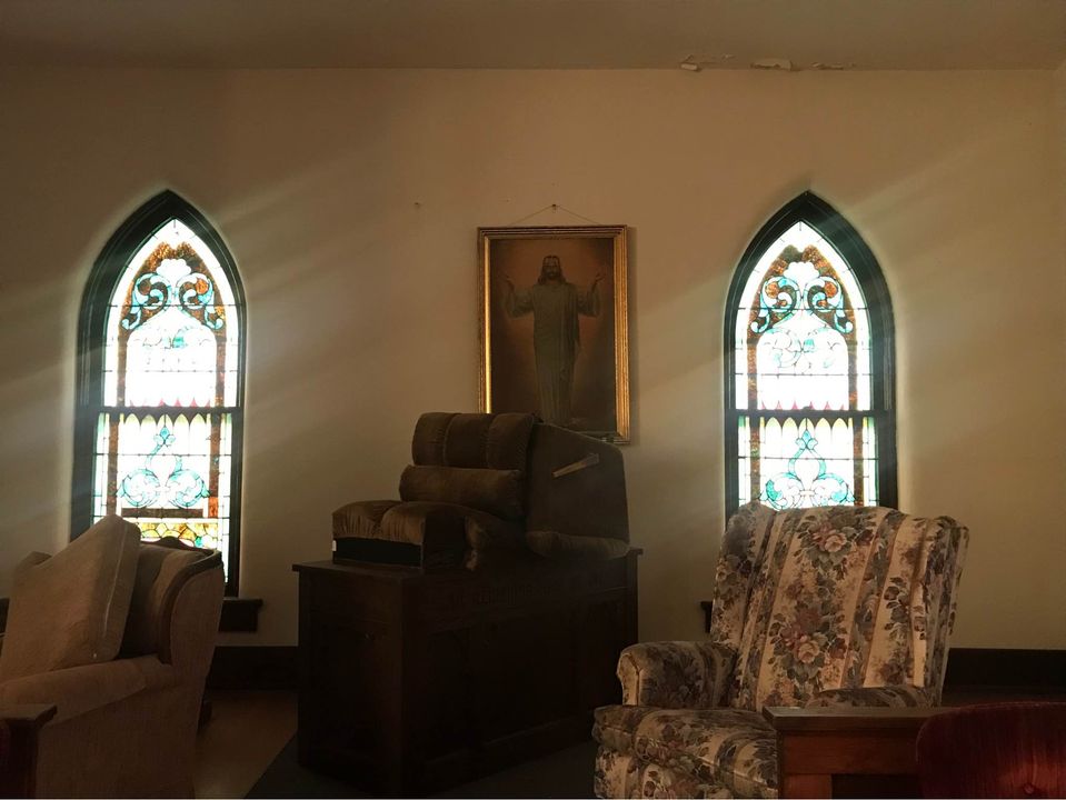c.1909 Church For Sale on 1+ Acre in Middle Point, OH 49K Off