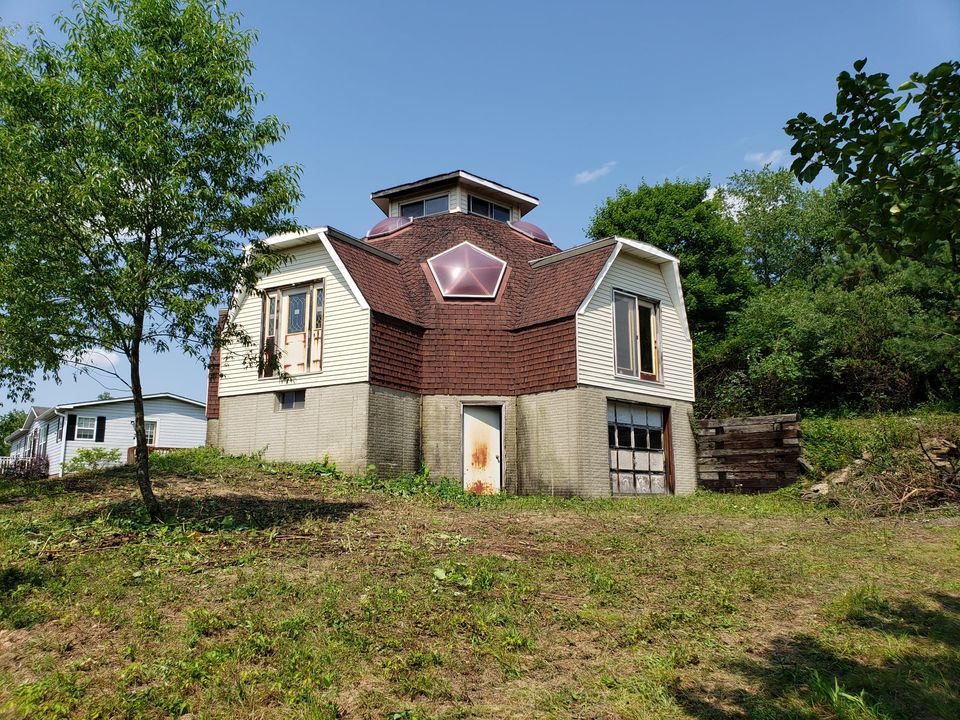 Sold Fixer Upper Geodesic Dome For Sale on 1+ Acre in Homer City, PA 35K Old Houses Under 50K