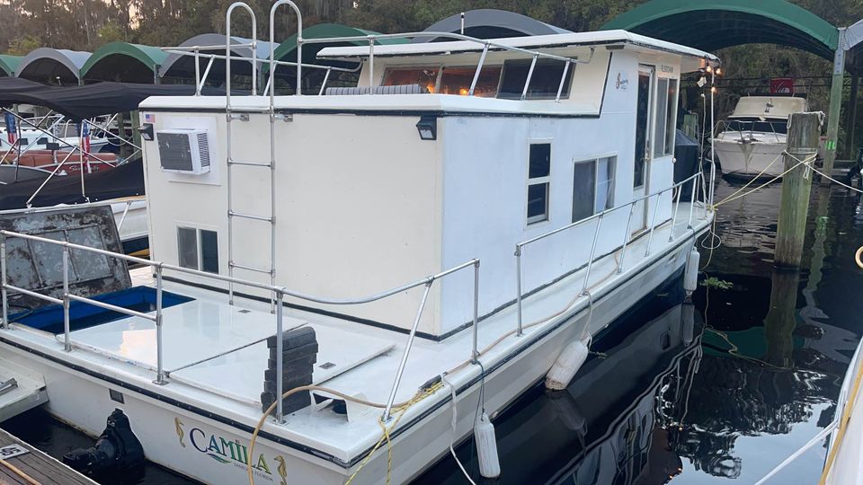 c.1968 Seagoing 32Ft. Houseboat For Sale in Deland, FL 21K Off Market