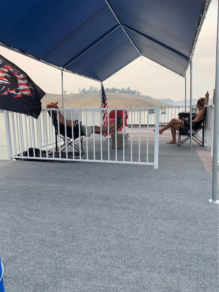 c.1973 Masterfab Houseboat For Sale with Slip on Lake Oroville, CA 32K