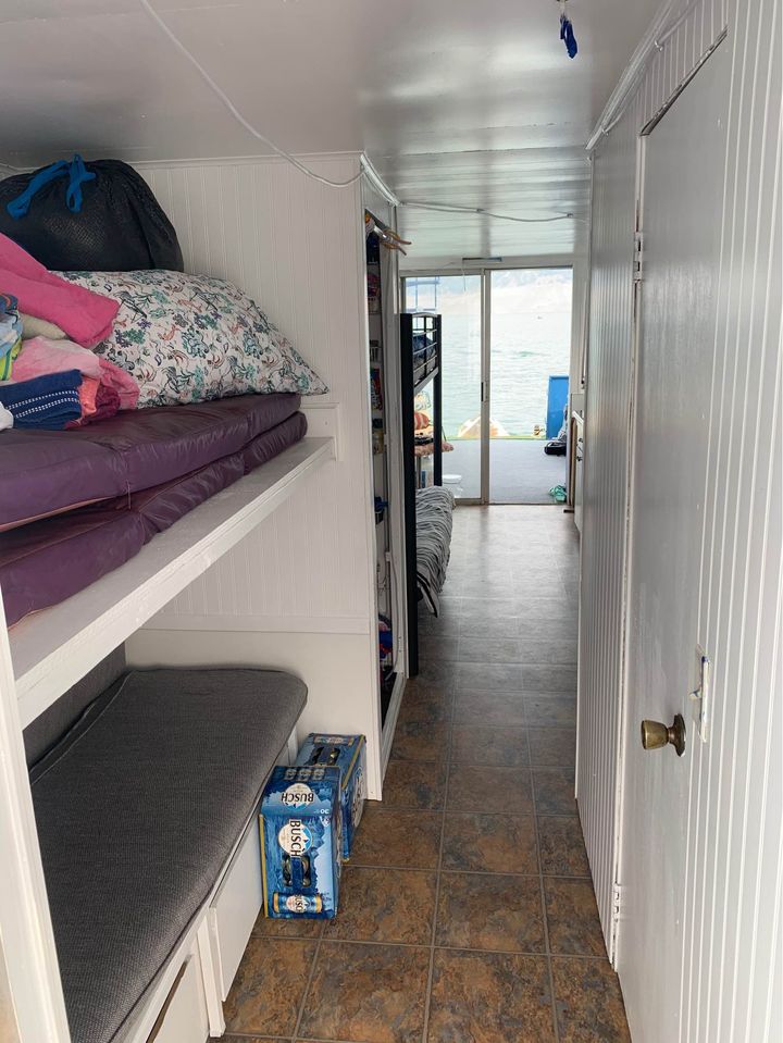 c.1973 Masterfab Houseboat For Sale with Slip on Lake Oroville, CA 32K