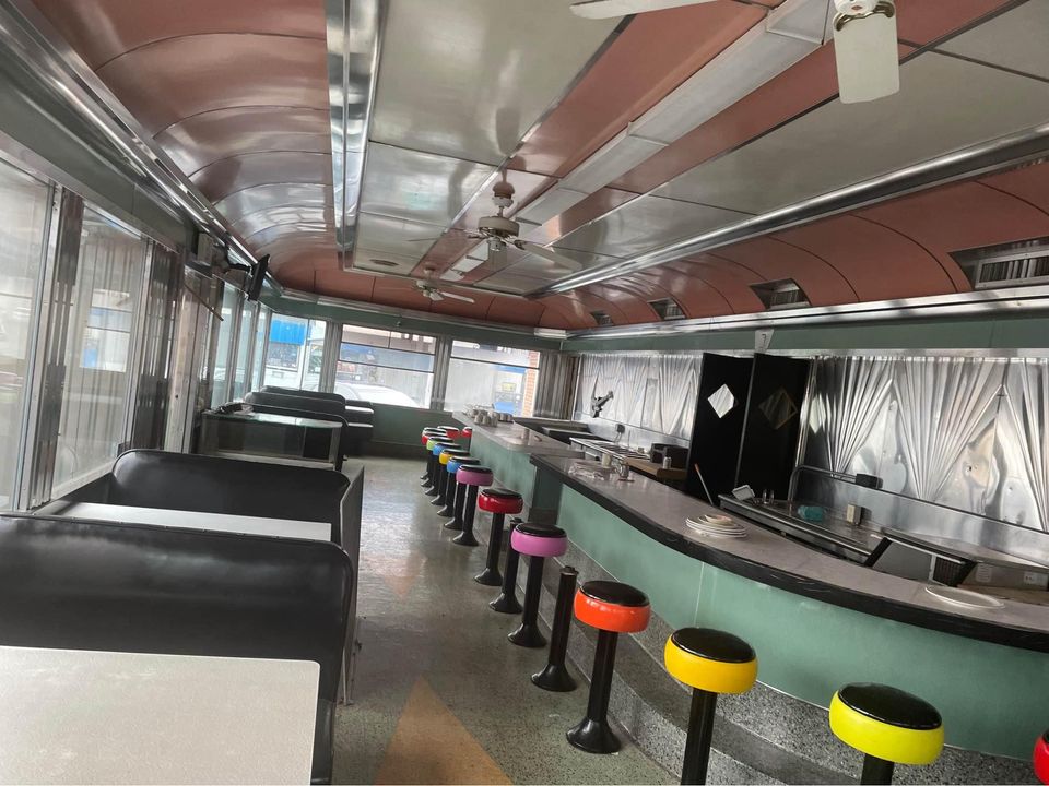 Circa 1952 DeRafelle Diner For Sale 50K Must Be Moved From Its PA