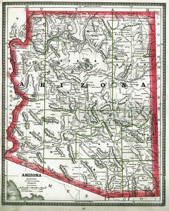 Map 88 Arizona