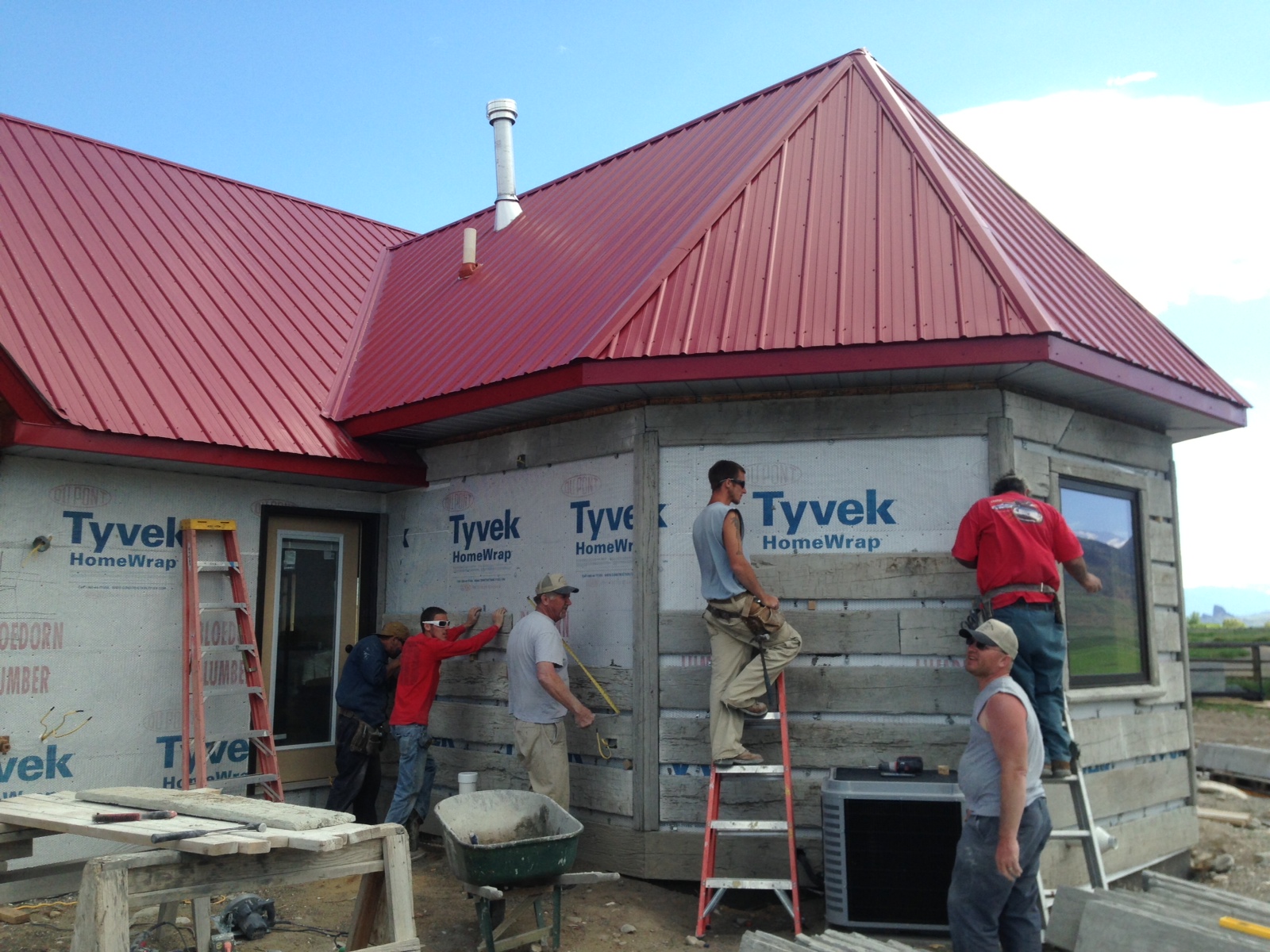 Cody, Wyoming Old Kentucky Logs Concrete Log Siding