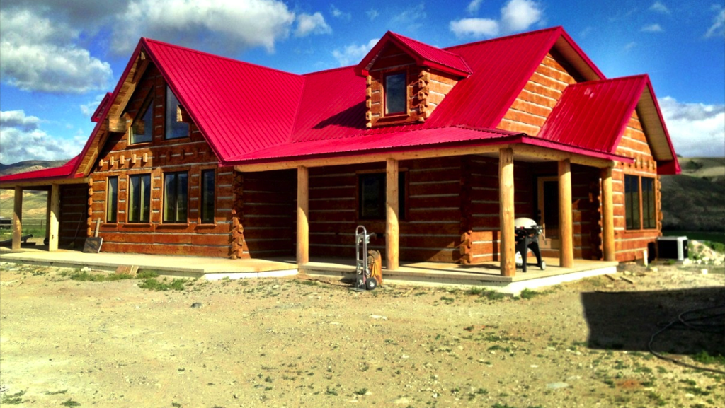 Cody, Wyoming Old Kentucky Logs Concrete Log Siding