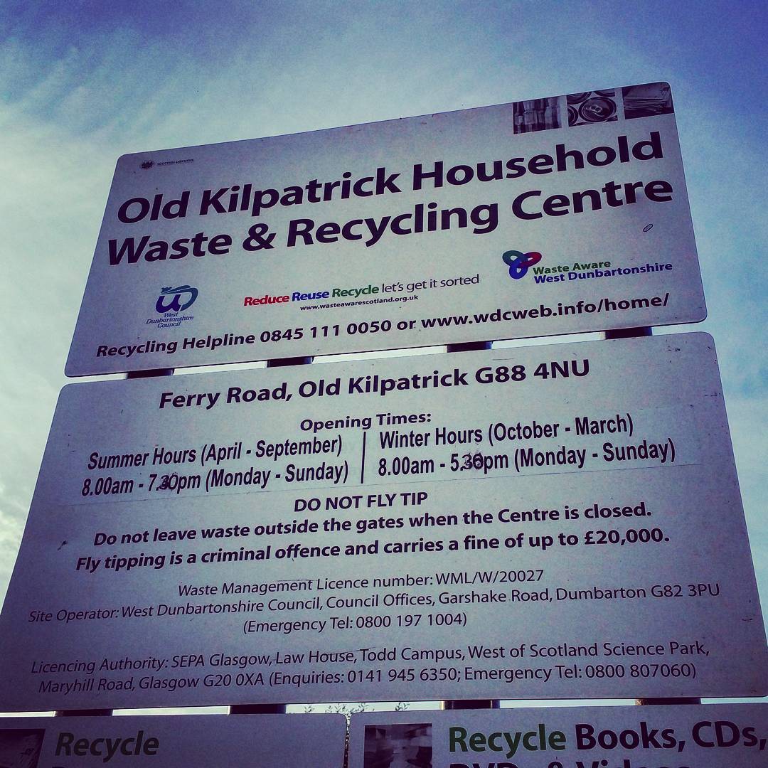 Would the Old Kilpatrick Recycling Centre be missed if it closed?
