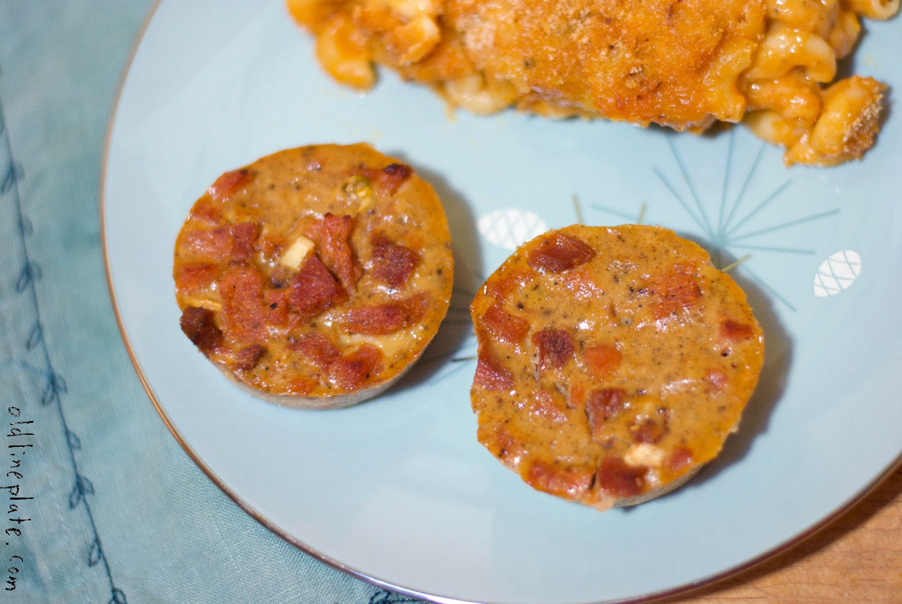 Ham Timbales, Mrs. Carol Montgomery OLD LINE PLATE