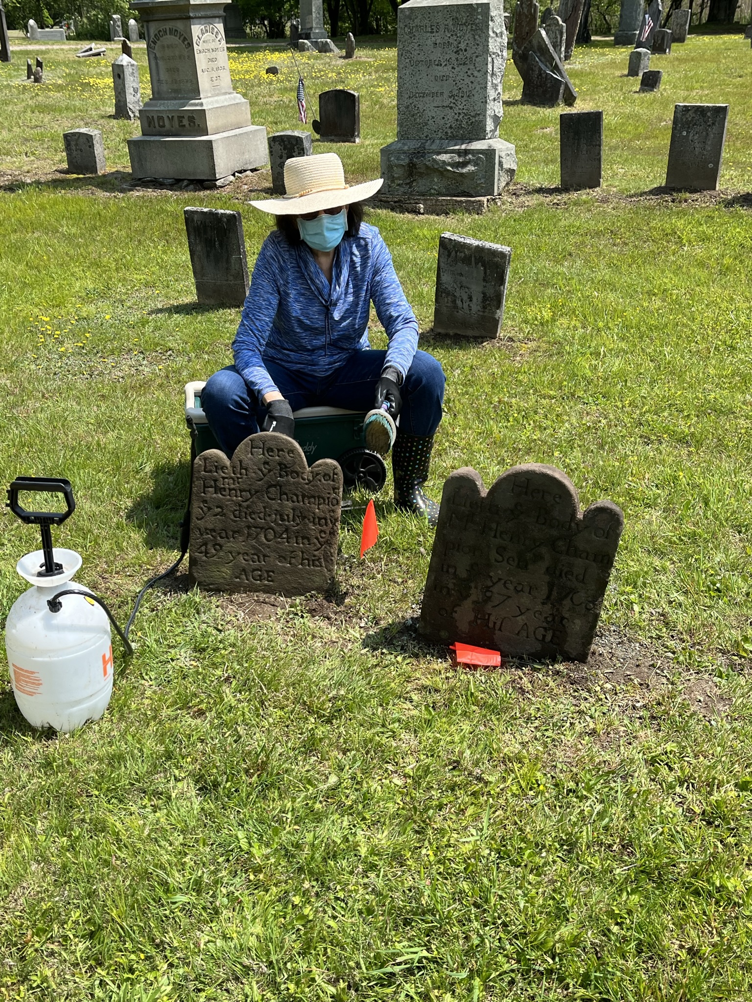 Duck River Restoration Resumes Old Lyme Cemetery Association