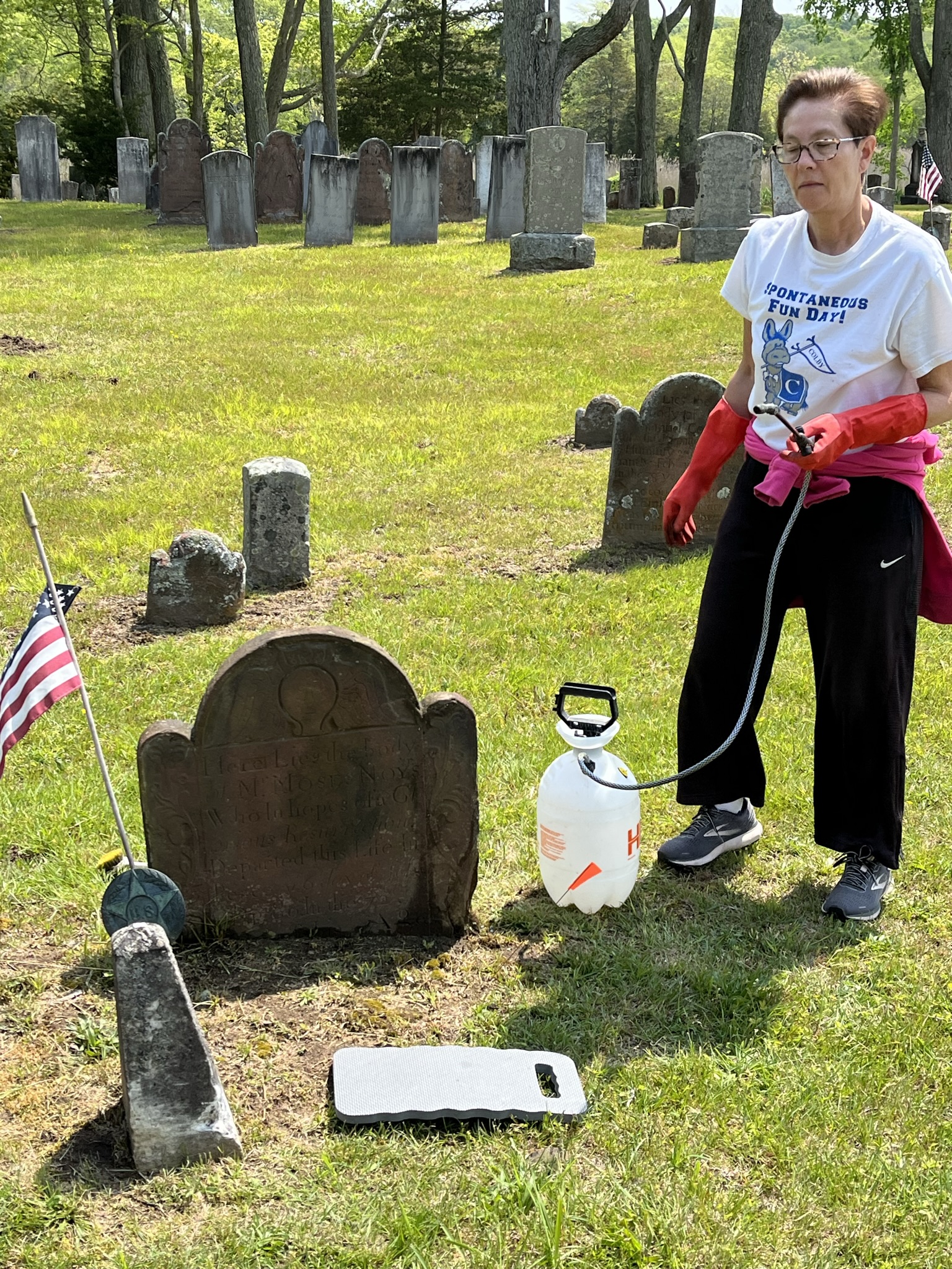 Duck River Restoration Resumes Old Lyme Cemetery Association