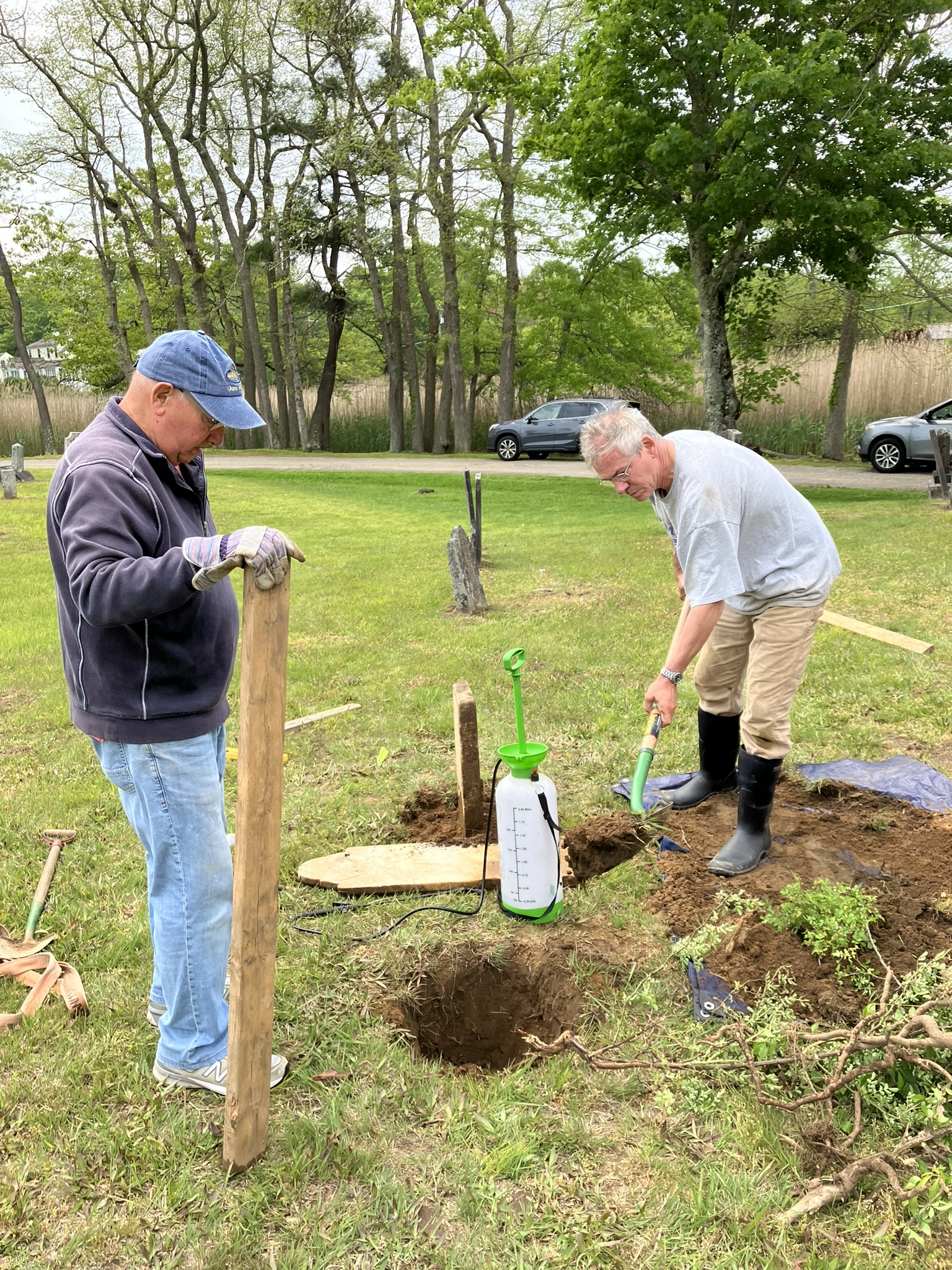 Duck River Restoration Resumes Old Lyme Cemetery Association