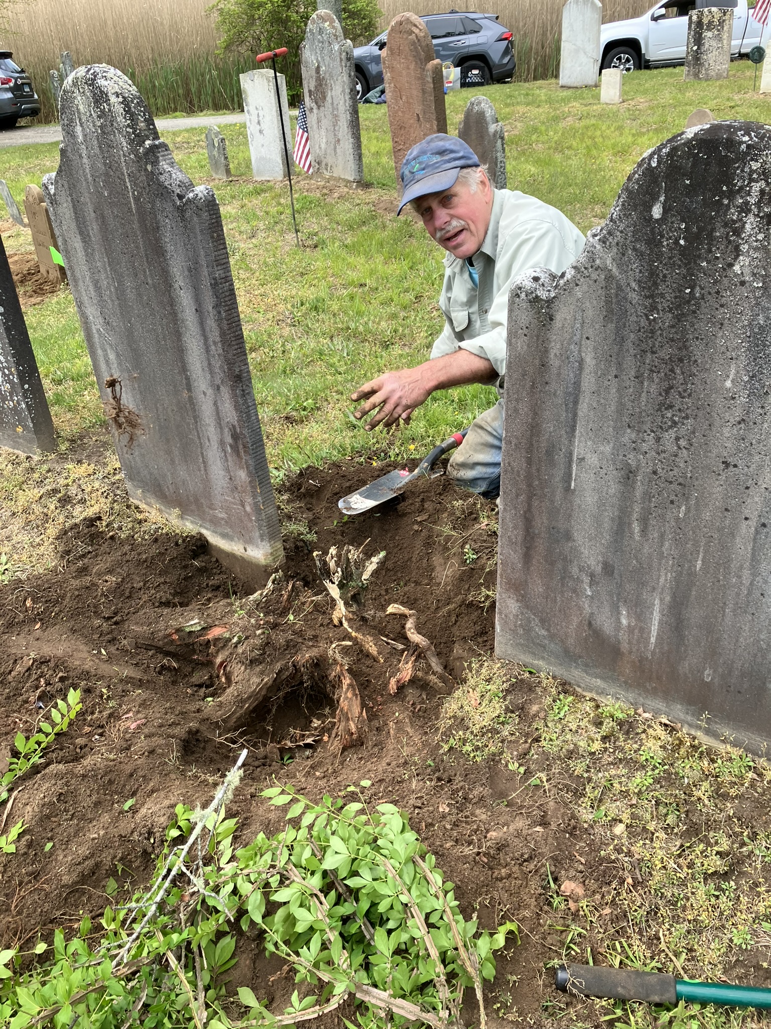Duck River Restoration Resumes Old Lyme Cemetery Association