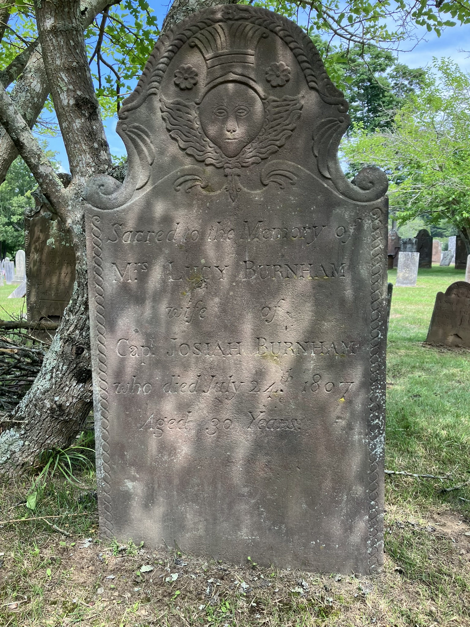 Duck River July Restoration Workparty Old Lyme Cemetery Association