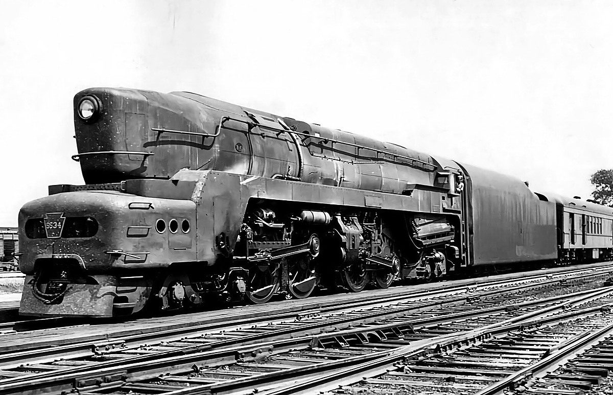 Pennsylvania Railroad 4444 T1 Old Machine Press