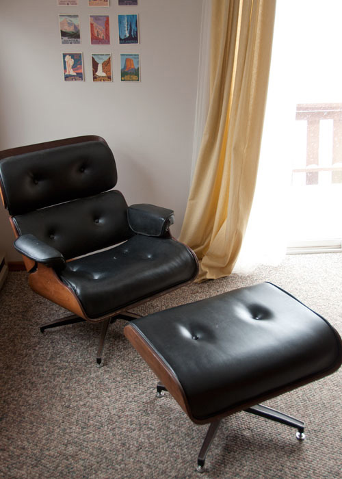 Thrift Find Eamesera Lounge Chair DIY Upholstery Old Made New