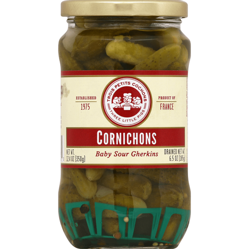 Trois Petits Cochons Cornichons (Baby Sour Gherkins) Old Major Market