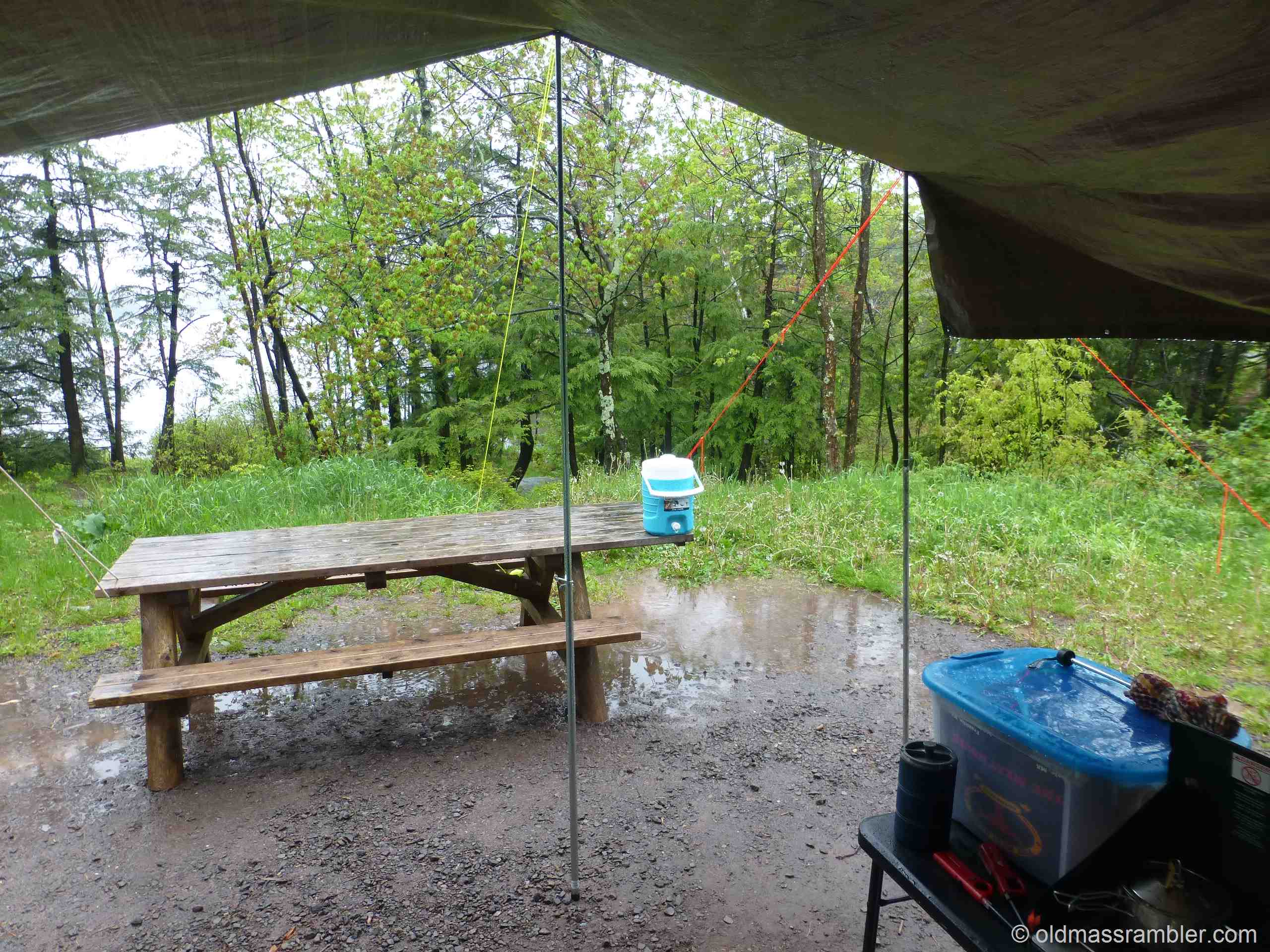 Catskills Camping Old Mass Rambler