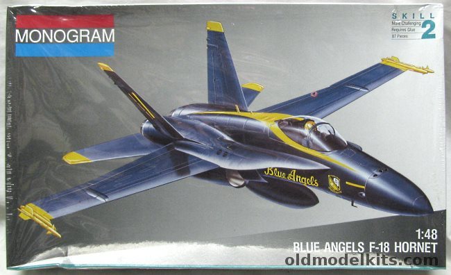 Monogram 1/48 F-18 (F/A-18) Hornet - Blue Angels, 5820