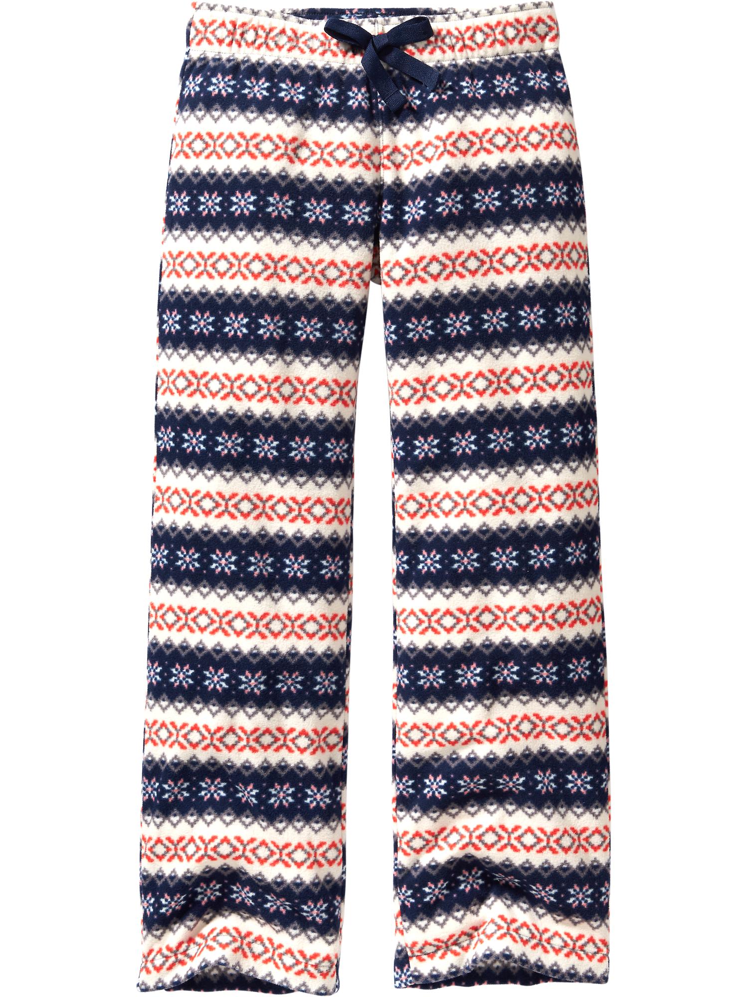 PrintedFleece Sleep Pants Old Navy