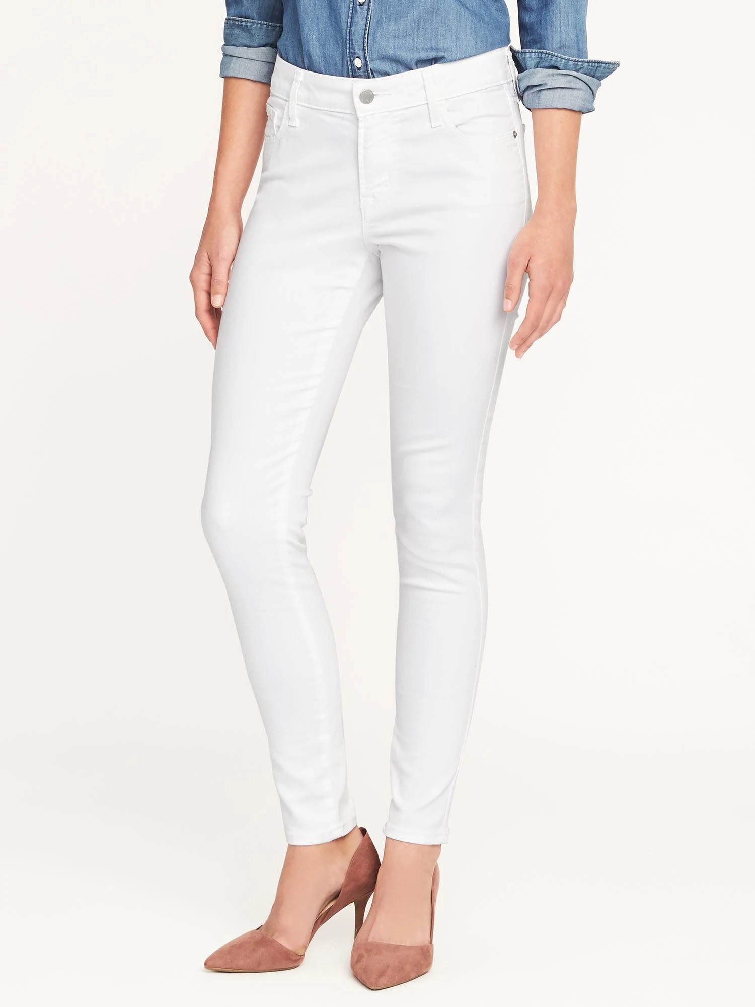 MidRise Clean Slate Rockstar Super Skinny Jeans for Women Old Navy