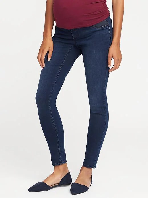 Tall Maternity Jeans Trendy Long Inseam Pregnancy Denim