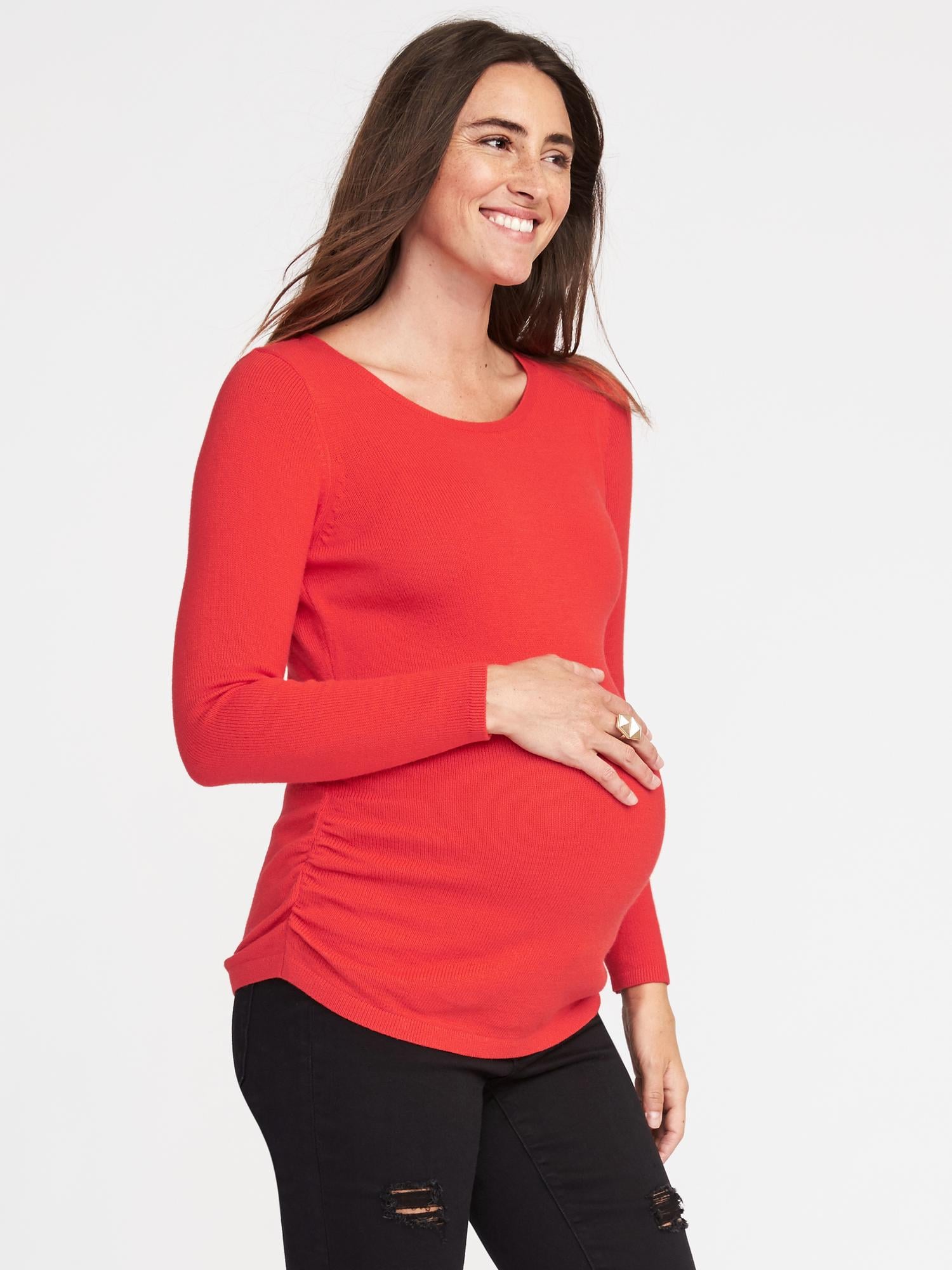 Maternity Classic Fitted Sweater Old Navy