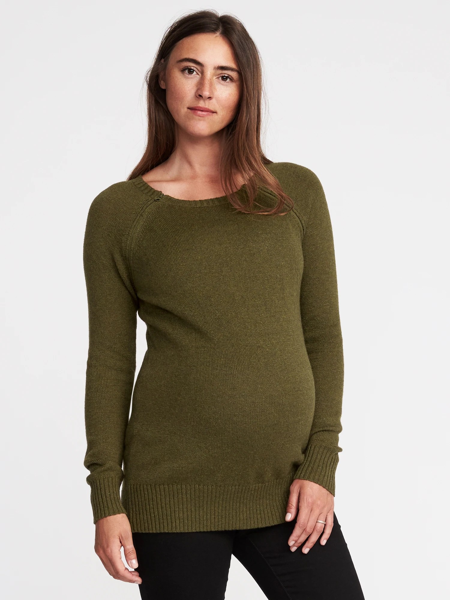 Maternity ZipSleeve Nursing Tunic Old Navy
