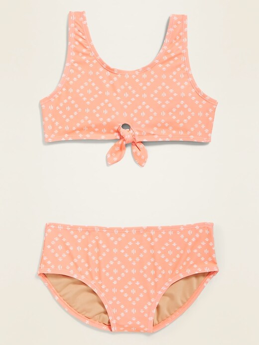 TieFront Bikini for Girls Old Navy