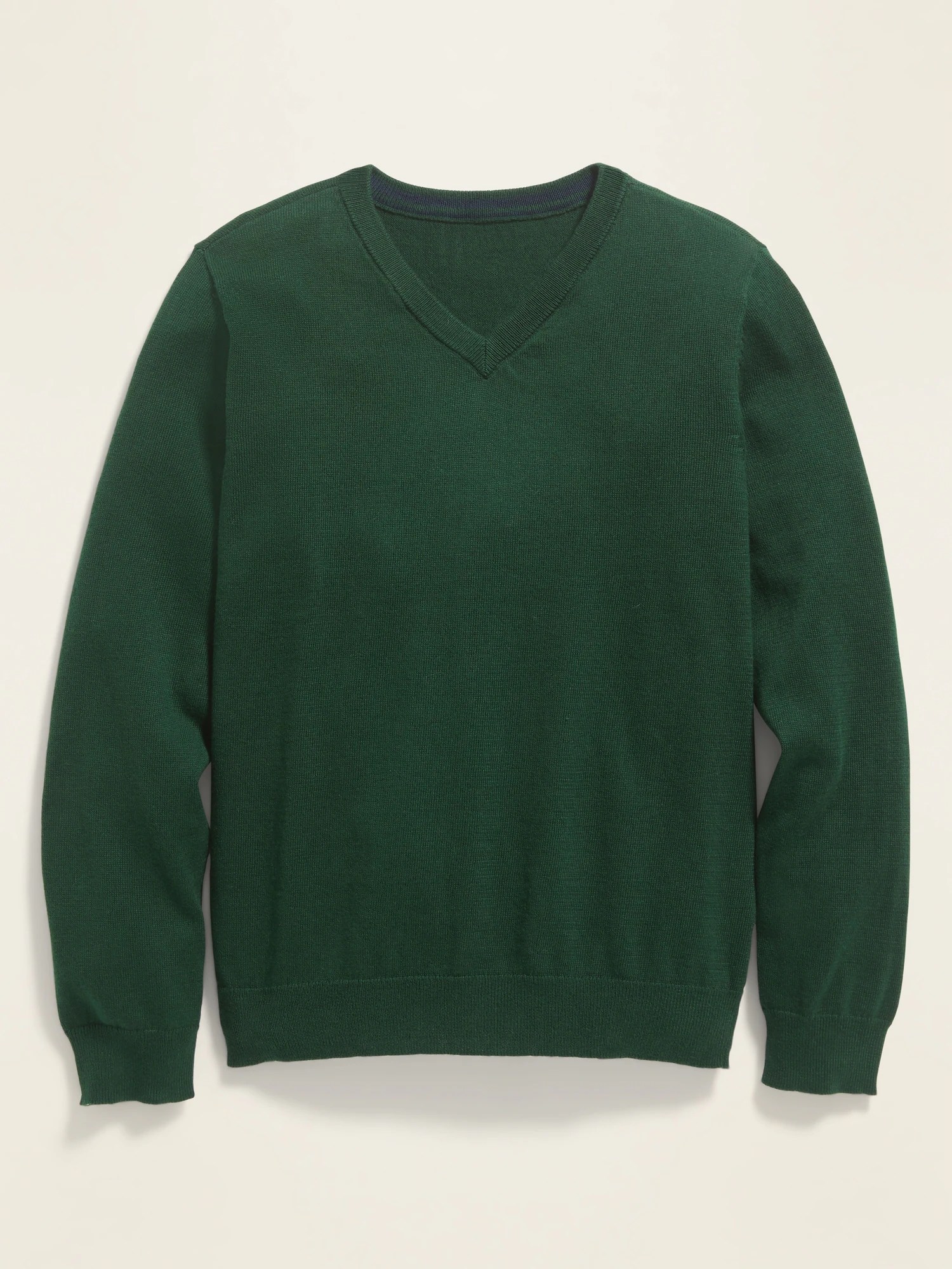 LongSleeve Solid VNeck Sweater for Boys Old Navy