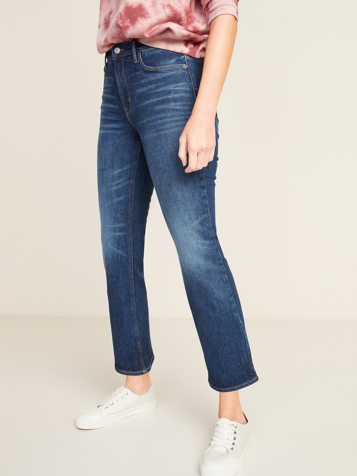 HighWaisted Crop Flare Ankle Jeans for Women Old Navy