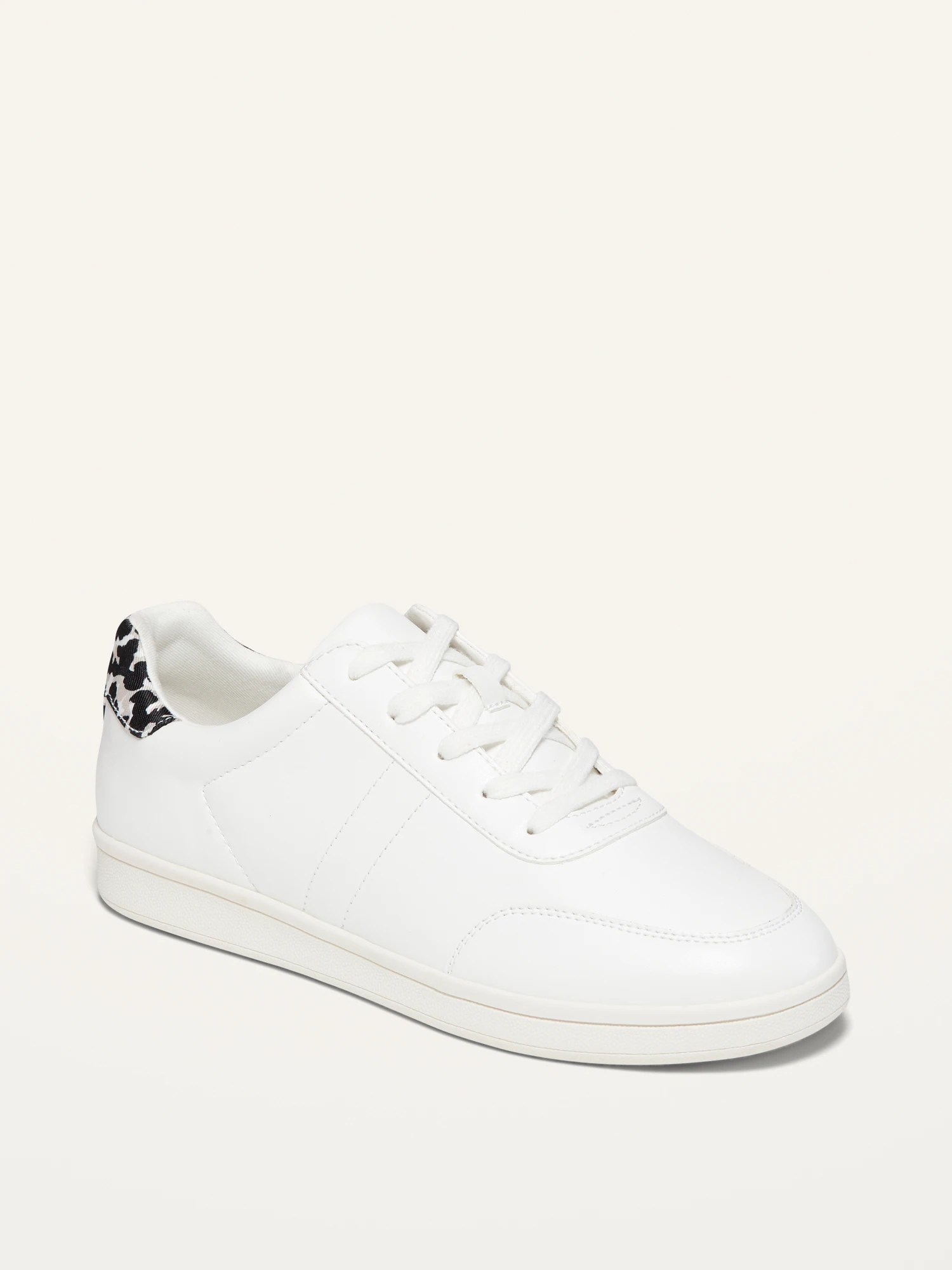 FauxLeather Sneakers for Women Old Navy