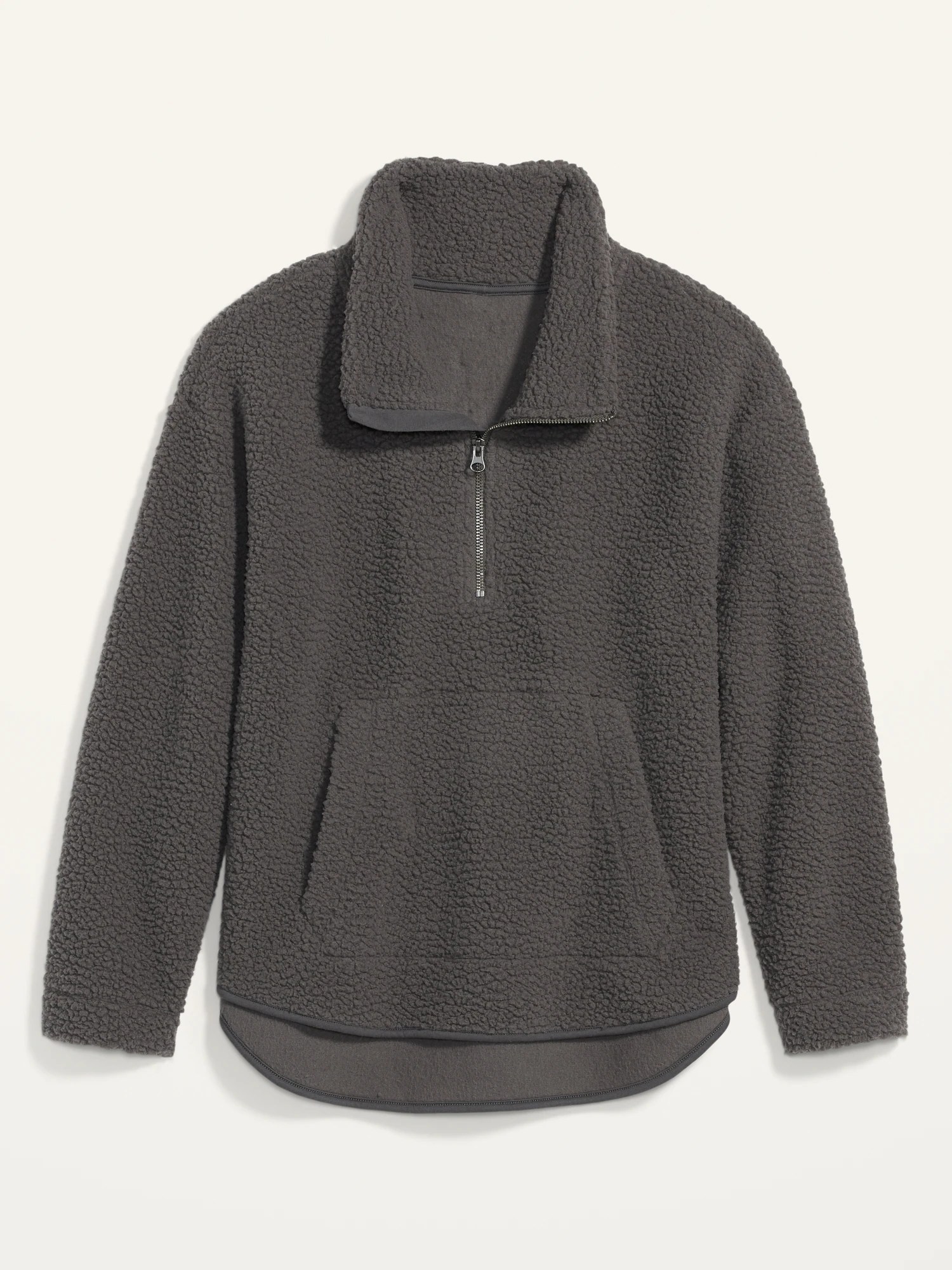 Cozy Sherpa HalfZip Sweatshirt for Women Old Navy