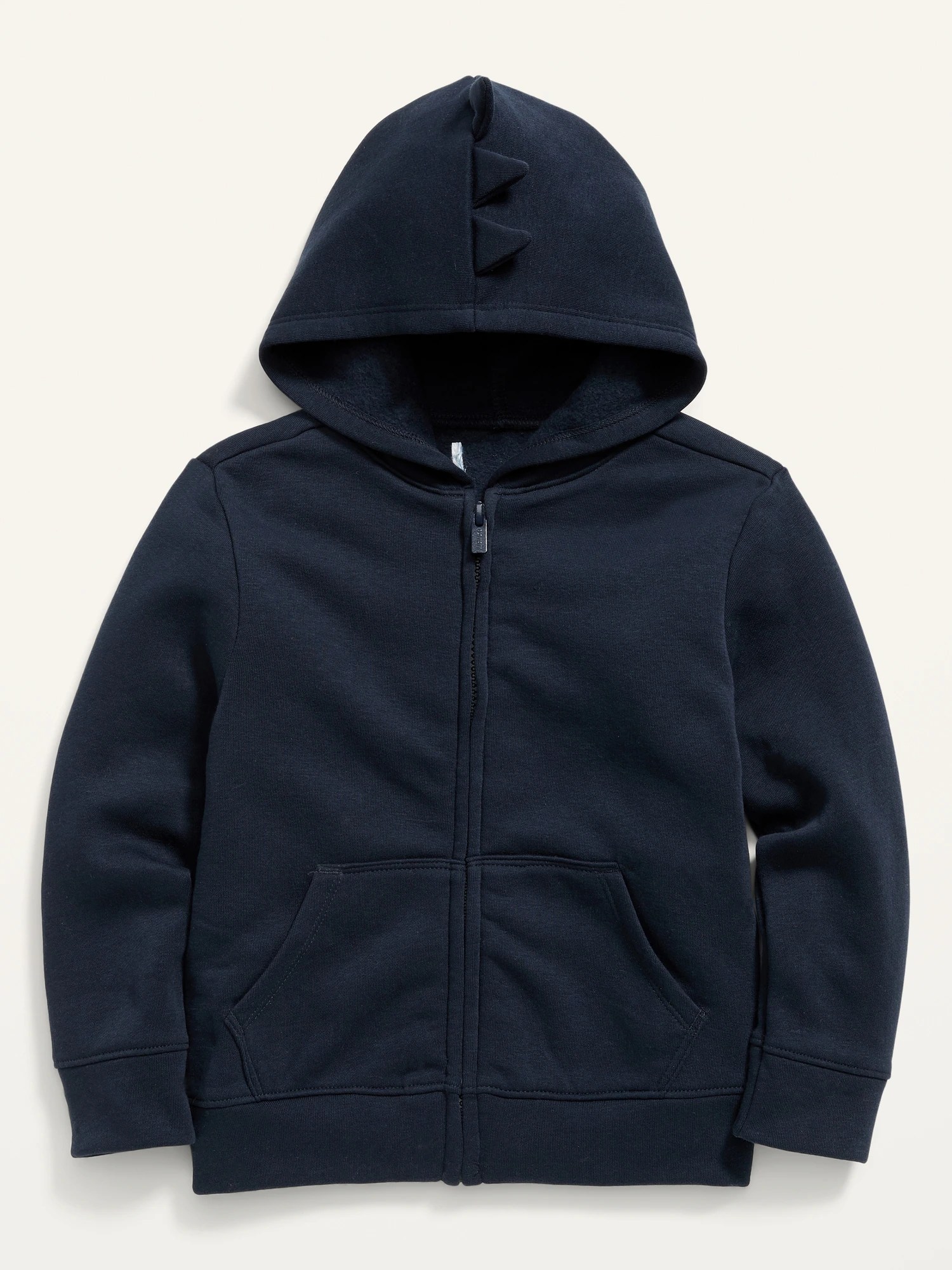 Unisex Solid Critter Zip Hoodie for Toddler Old Navy