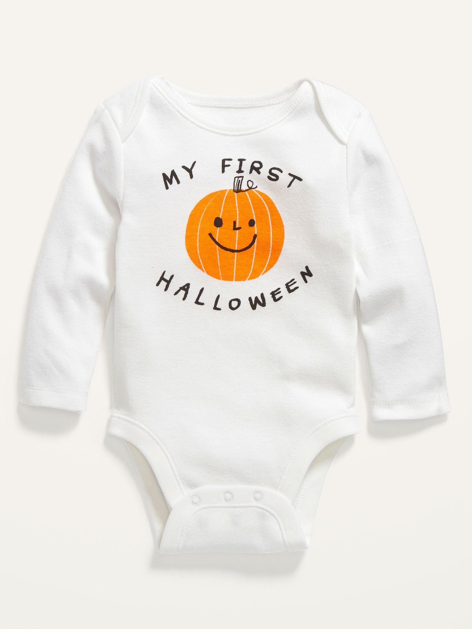 Unisex LongSleeve Graphic Bodysuit for Baby Old Navy