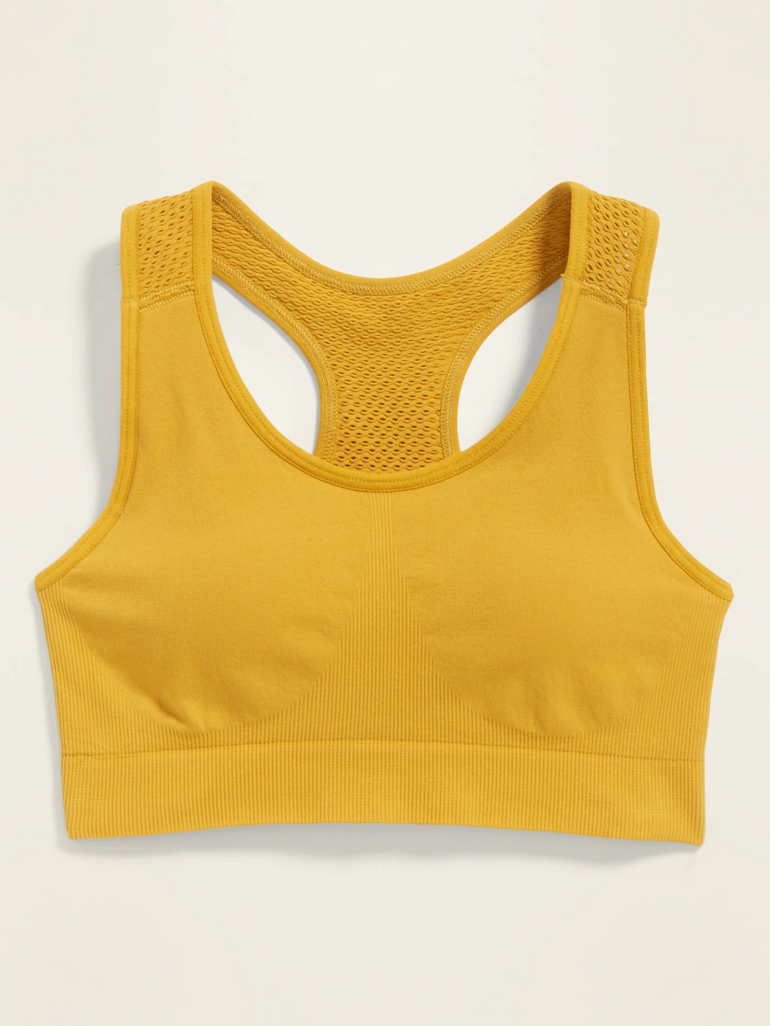 Light Support Seamless Racerback Sports Bra for Women Old Navy