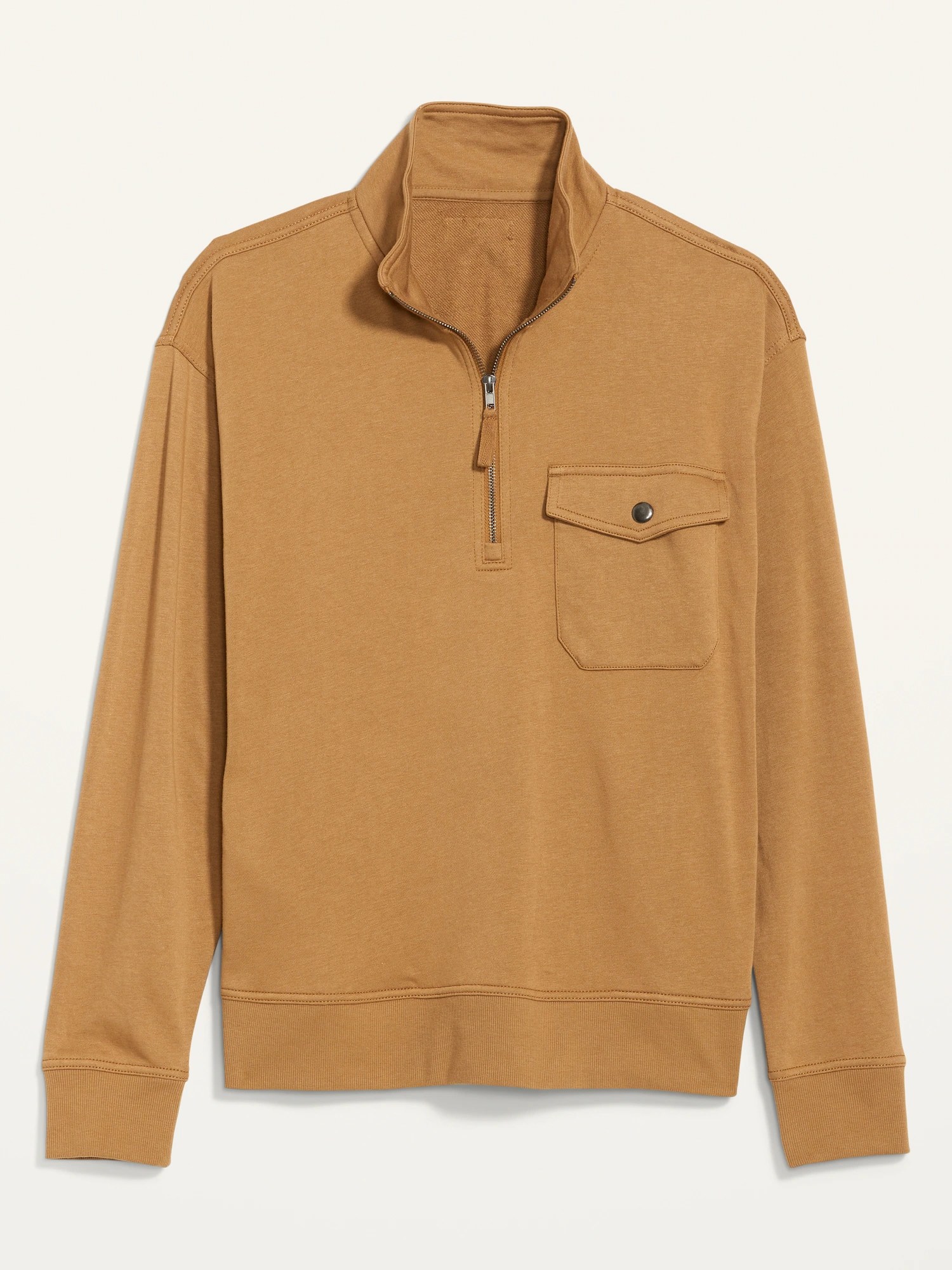QuarterZip UtilityPocket Sweatshirt for Men Old Navy