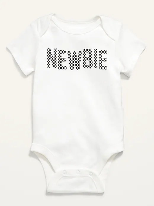 Unisex Milestone Graphic Bodysuit for Baby Old Navy