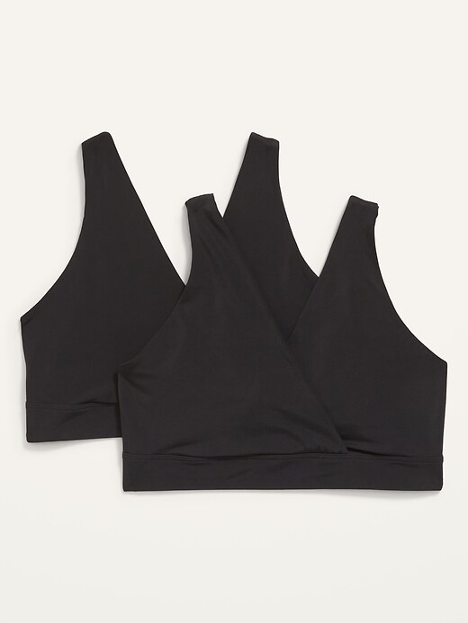 Old Navy Maternity SoftKnit CrossFront Nursing Bralette 2Pack