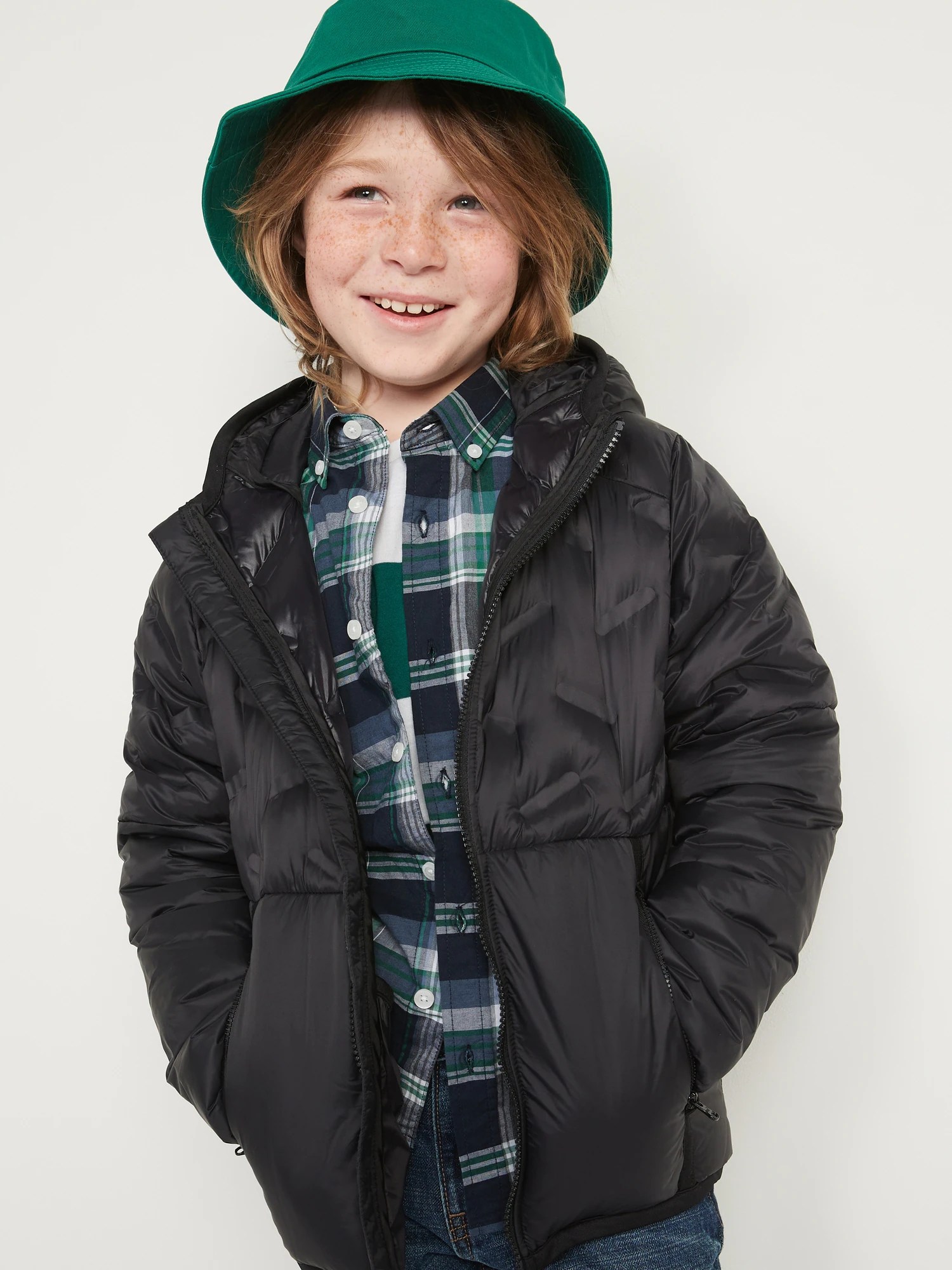 WaterResistant Packable Hooded Puffer Jacket for Boys Old Navy