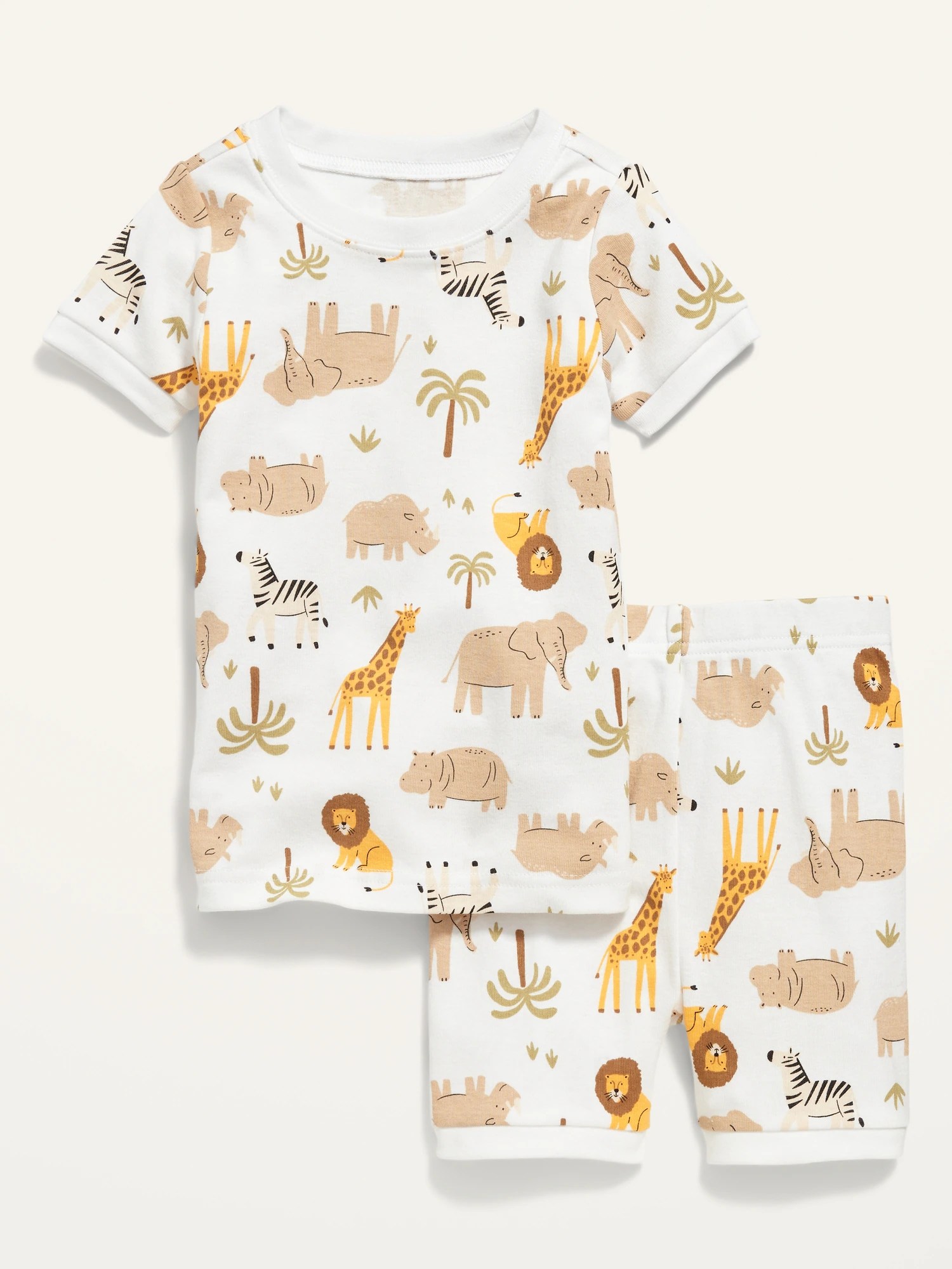 Unisex Graphic Pajama Shorts Set for Toddler & Baby Old Navy