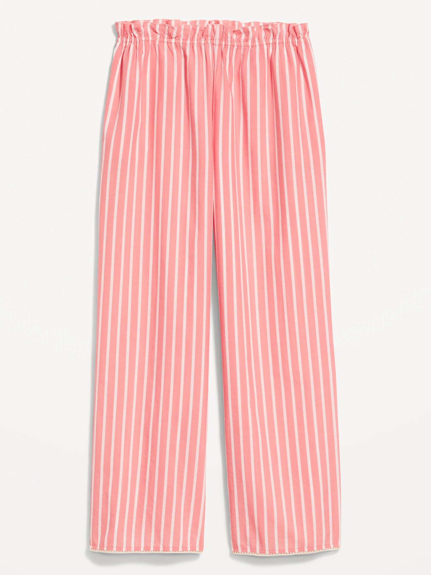 HighWaisted Striped Pajama Pants Old Navy