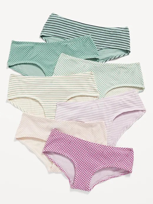 Old Navy Hipster Underwear 7Pack for Girls
