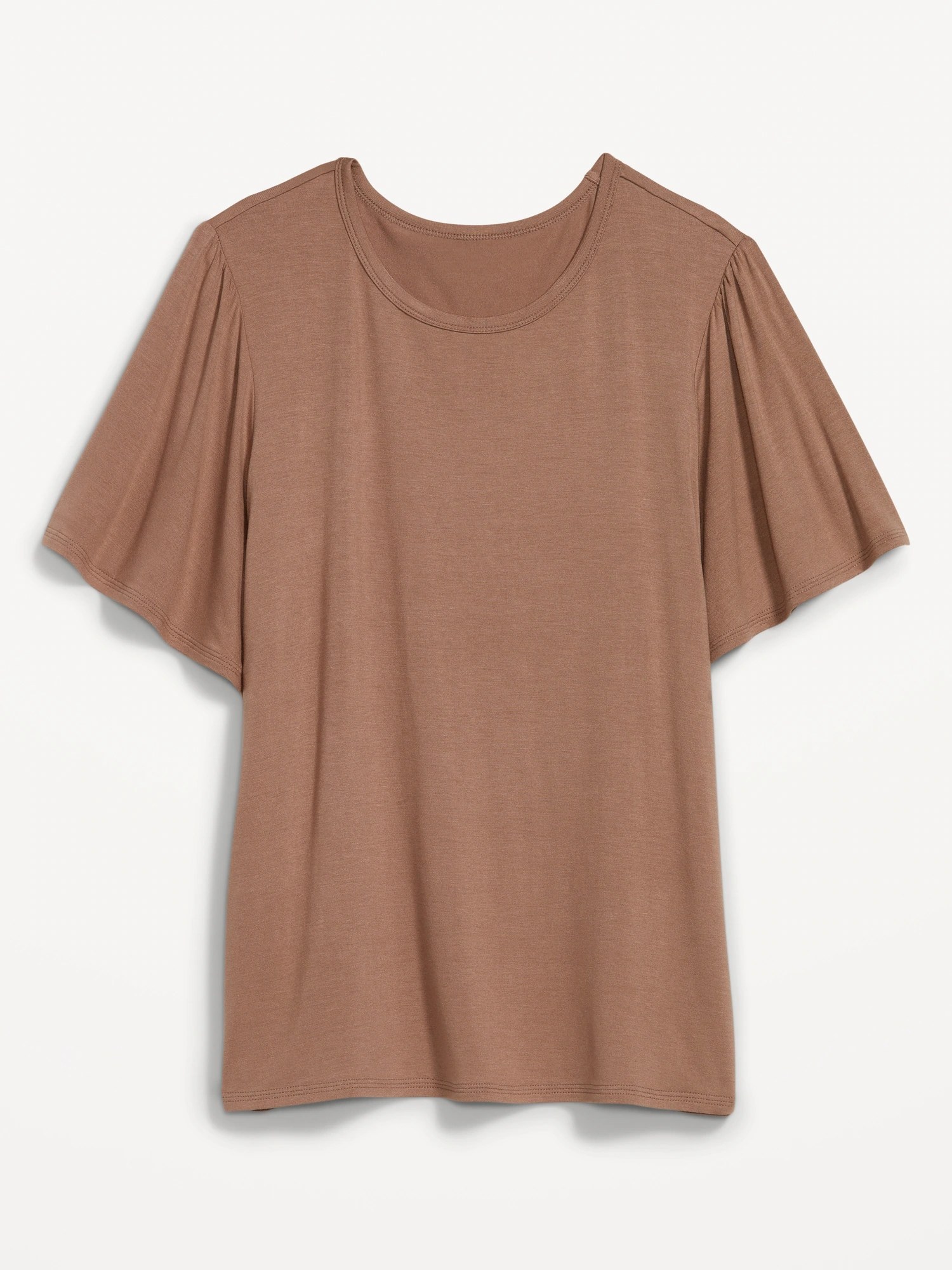 Luxe FlutterSleeve Top for Women Old Navy