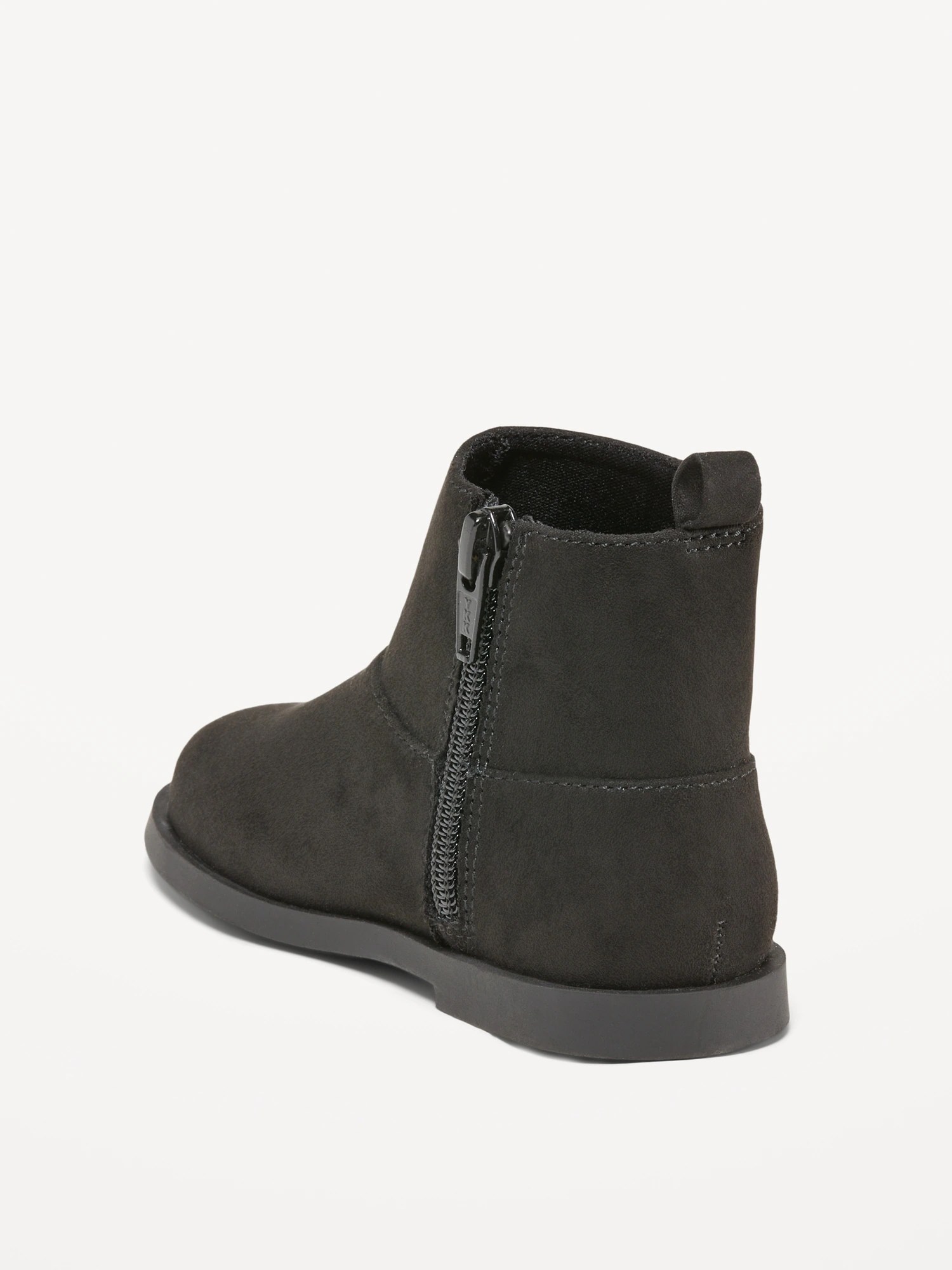 FauxSuede SideZip Ankle Boots for Toddler Girls Old Navy