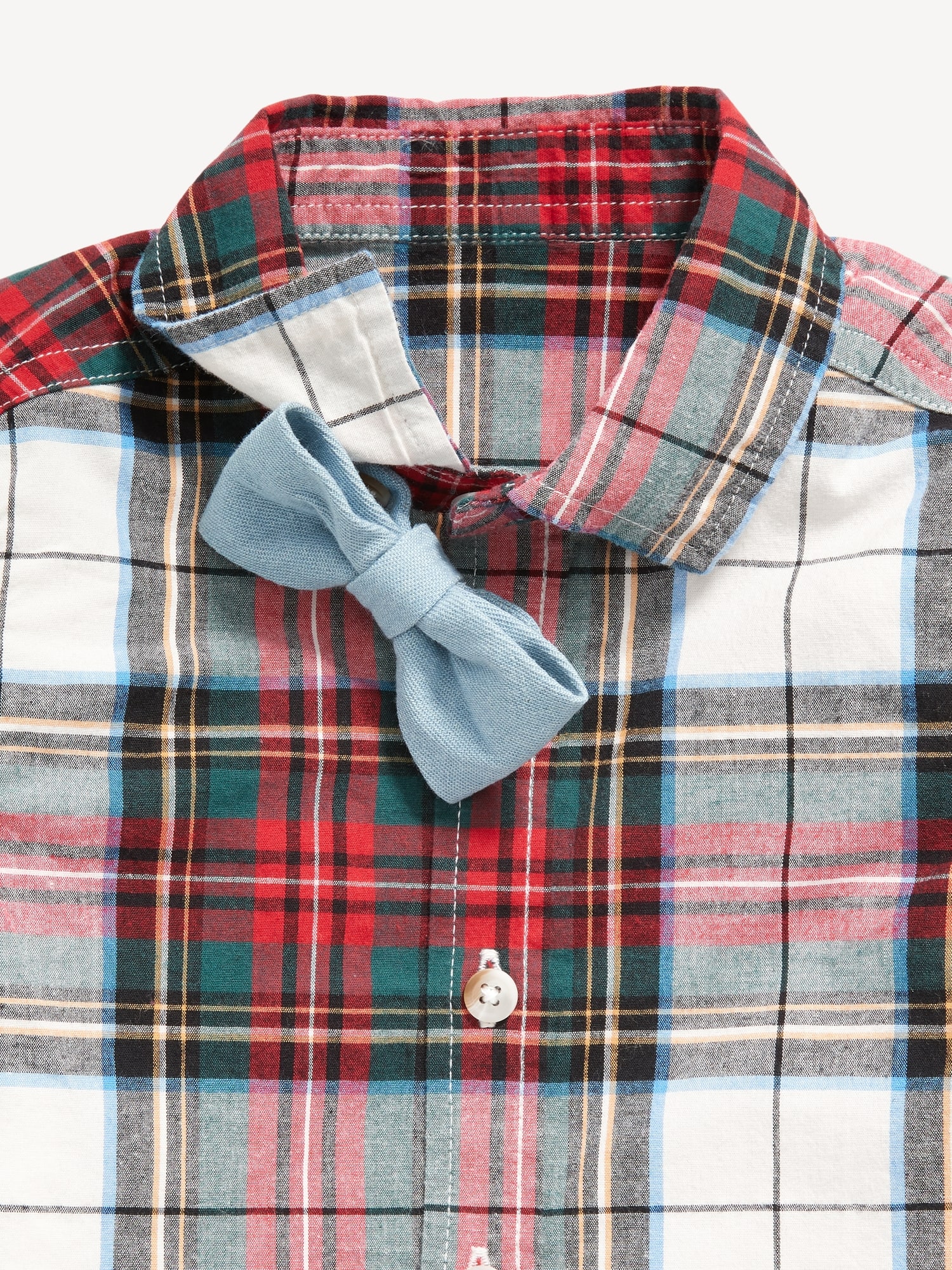 Plaid Shirt and BowTie Set for Toddler Boys Old Navy